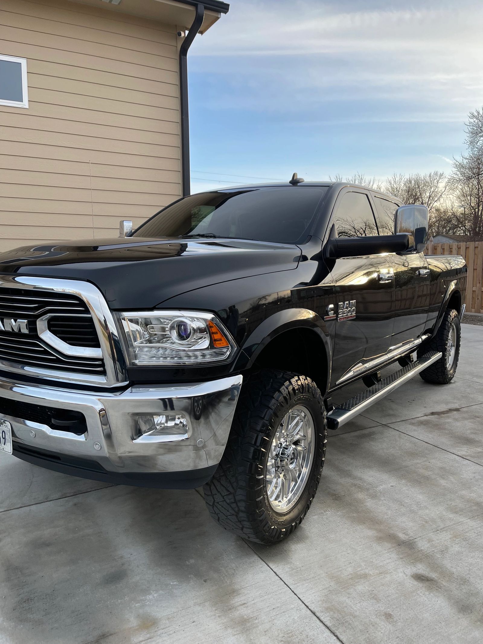 Dodge Ram truck after detail
