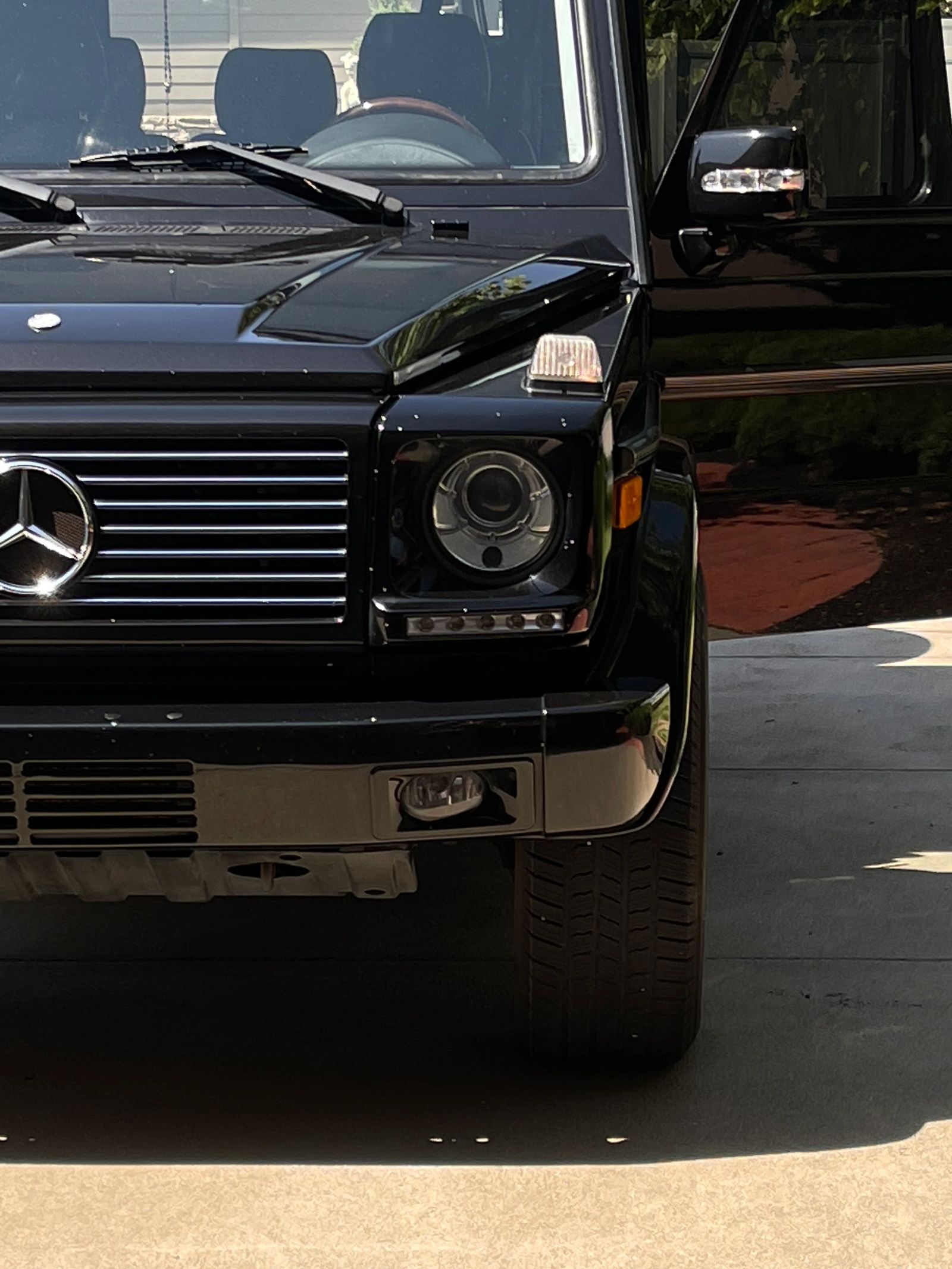 Mercedes G-Wagon after a full detail